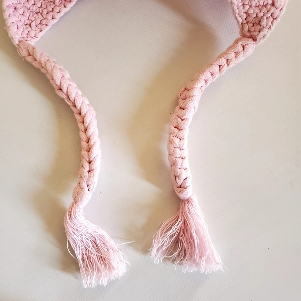 Disneyland Knitted Beanie Pink One Size